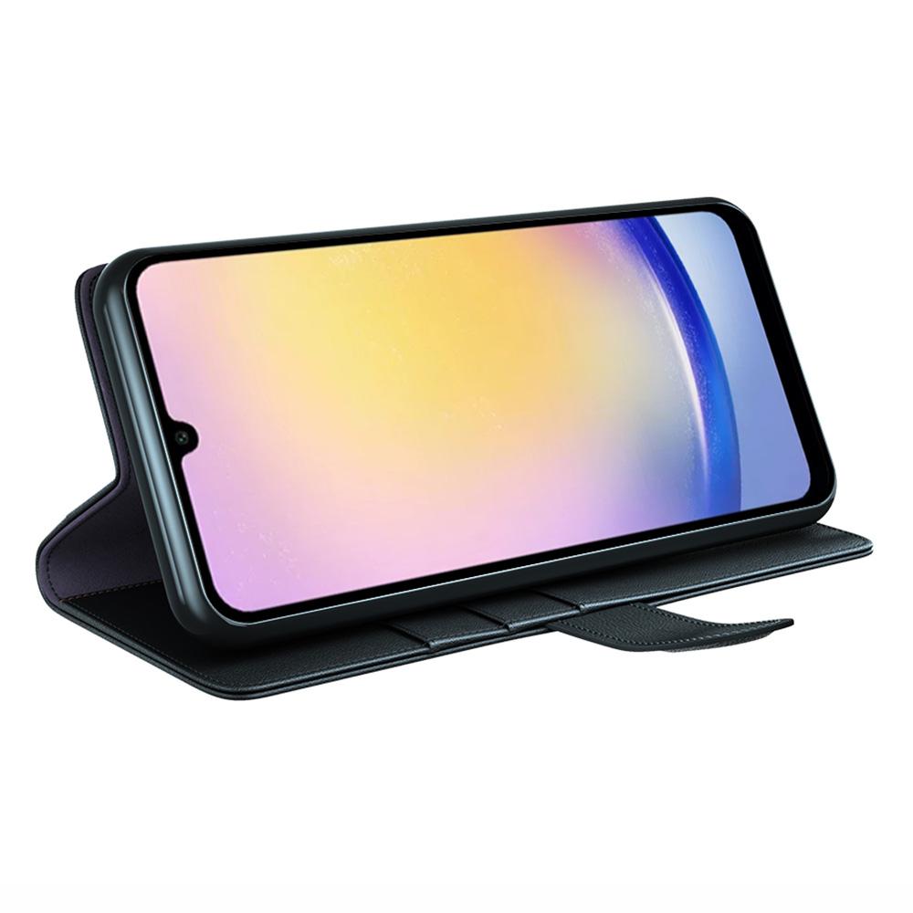 For Samsung Galaxy A26 5G Case Genuine Split Leather Phone Cover with Wallet Stand