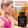 Organic Irish Moss Supplement, With Bladderwrack, Burdock, 120 Capsules Per Bottle