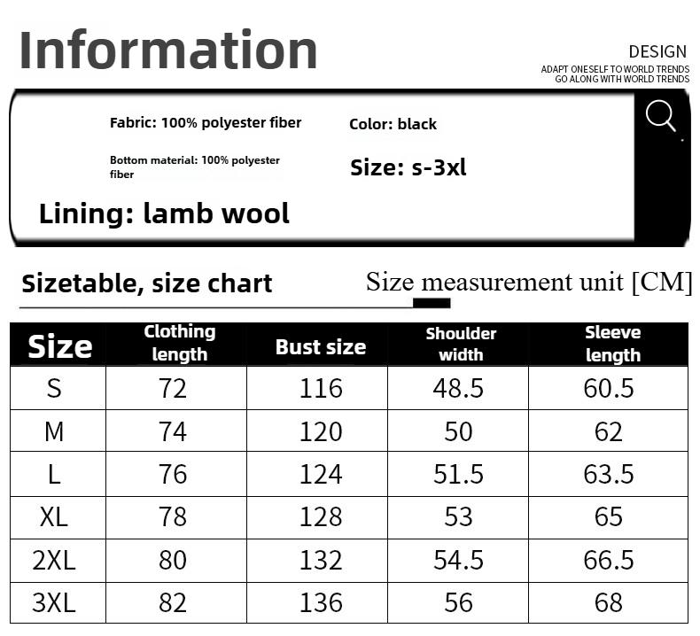 Autumn and Winter Men's Hooded Warm Short Jacket Casual Sports Cardigan Multifunctional Outdoor Jacket Imitation Wool Jacket