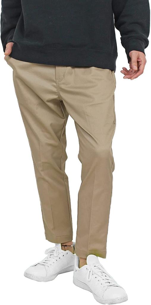 Dickies Men's TCstretchankleeasyP Long Pants, Hunter Green, Size M, 181M40WD16