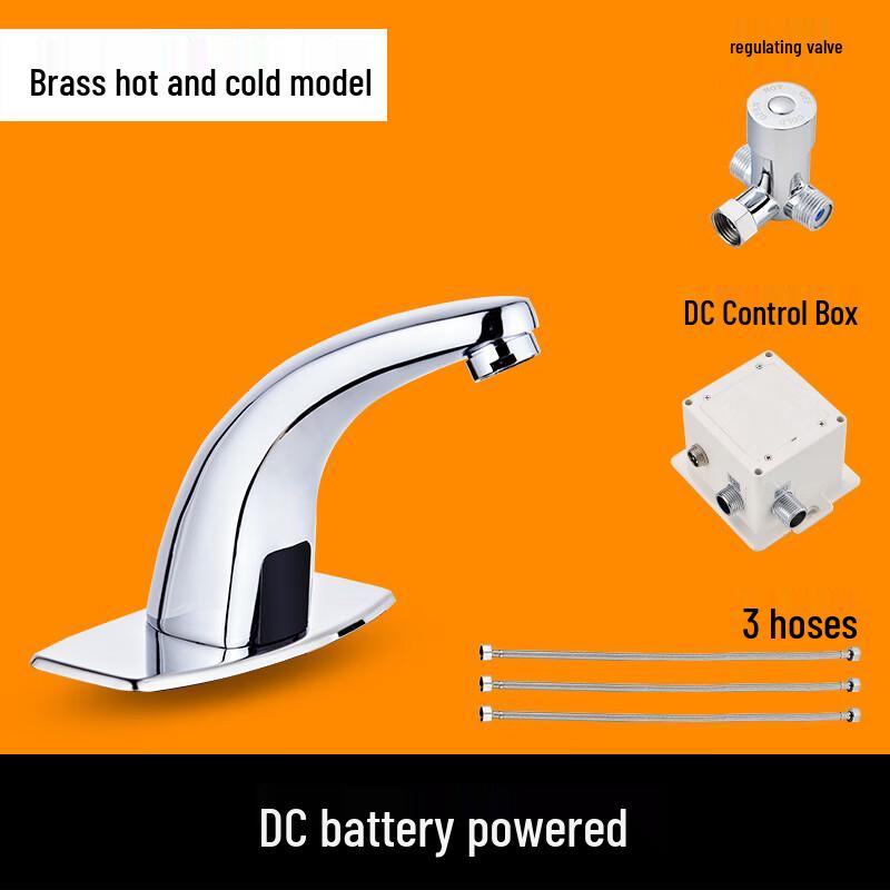 CHZJYITE All-Copper Smart Sensor Hot & Cold Faucet