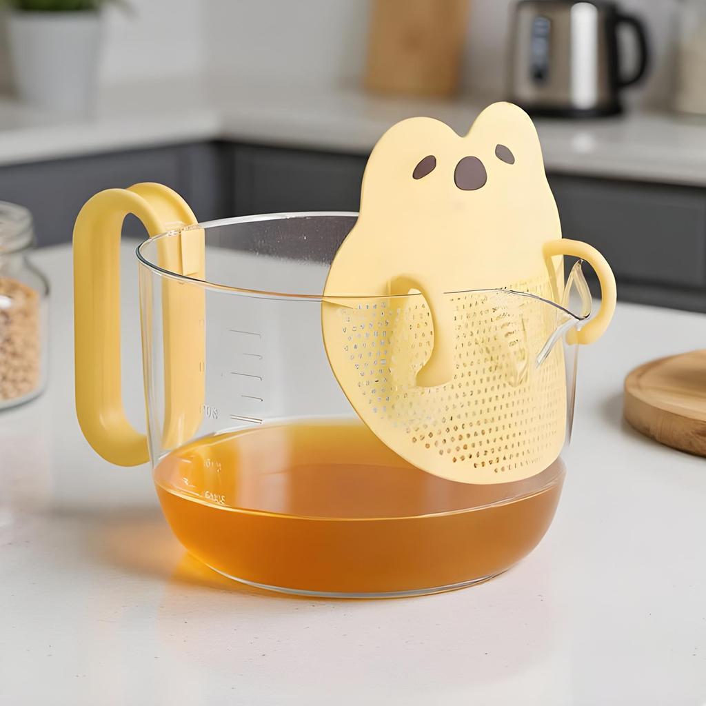 Measurement Cup Egg Filter Cup Measure For Kitchen Baking Supplies Strainer Bowl Kitchen Gadgets For Egg Rice Liquid Home