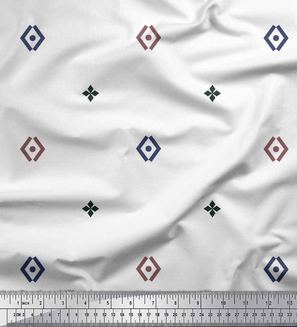 

Soimoi Brown Japan Crepe Satin Fabric Butidar Jamdani Decor Fabric Printed metre 42 Inch 42 Inch Wide - Poly Crepe коричневий