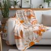 Cute Boho Style Art Blanket Warm And Soft Suitable For Bedroom Living Room Sofa Bed Office Travel Camping
