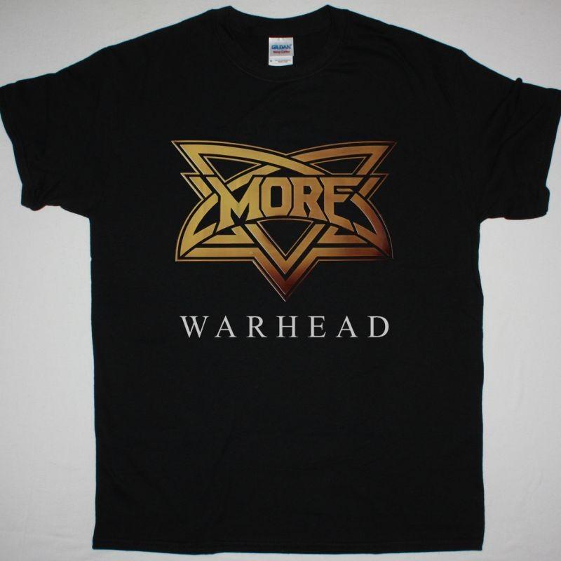 More Warhead 1981 Black T-Shirt NWOBHM Band Tee S разноцветный