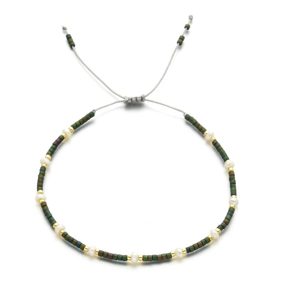 Thin Design Beaded Bracelet Bohemian Style Hand-woven Bracelet Friendship Bracelet Daily Casual