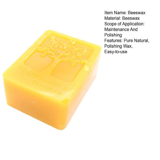 Bienenwachsblock, reines, natürliches gelbes Bienenwachs, Polierwachs für Holzhandwerk, Redwood-Möbel, Holzböden, Geschenk für Kunsthandwerker