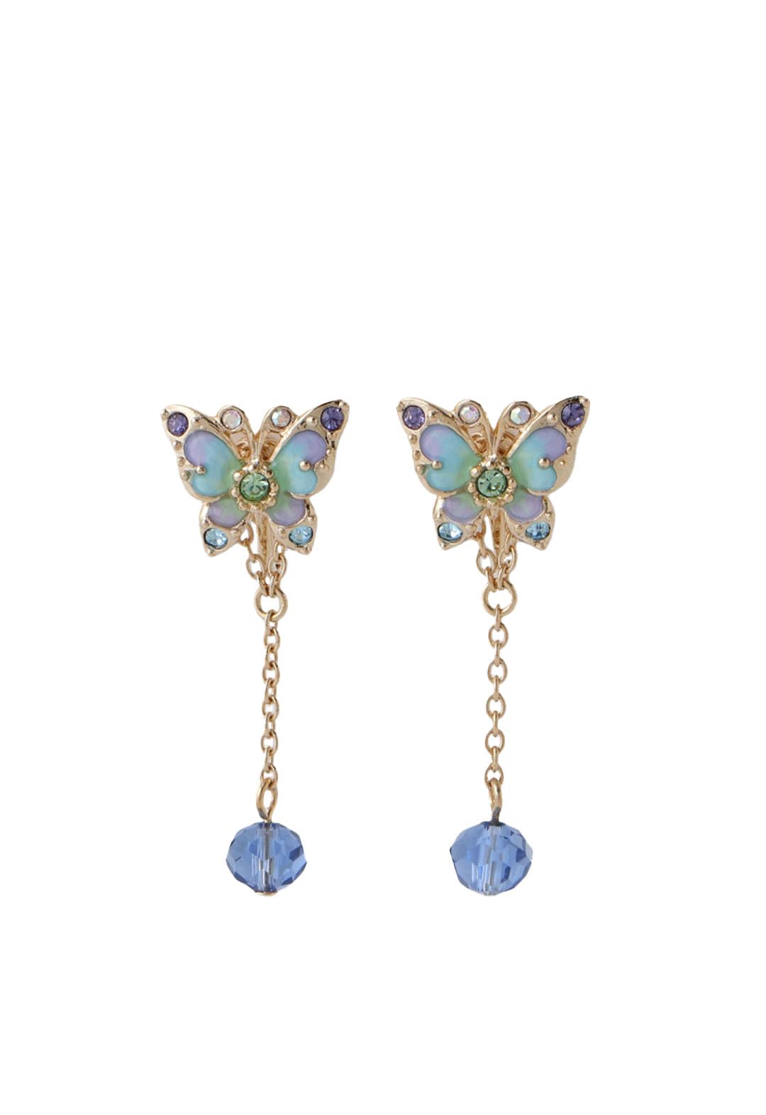 

Серьги с мотивом бабочки SAME1500 XB [Anna Sui] синий