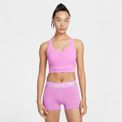 Nike Pro Sport Vests Women s Light Magenta S