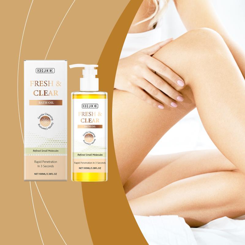 Sensitive Skin Chamomile Bath Oil Deep Cleansing Exfoliator Nourish Skin Tone Lightening Shower Use