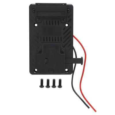 Plaque Adaptateur de Batterie V-Mount 14.8V Sortie D-Tap Plaque de Batterie V-Mount pour NP F970 F960 F750 F770