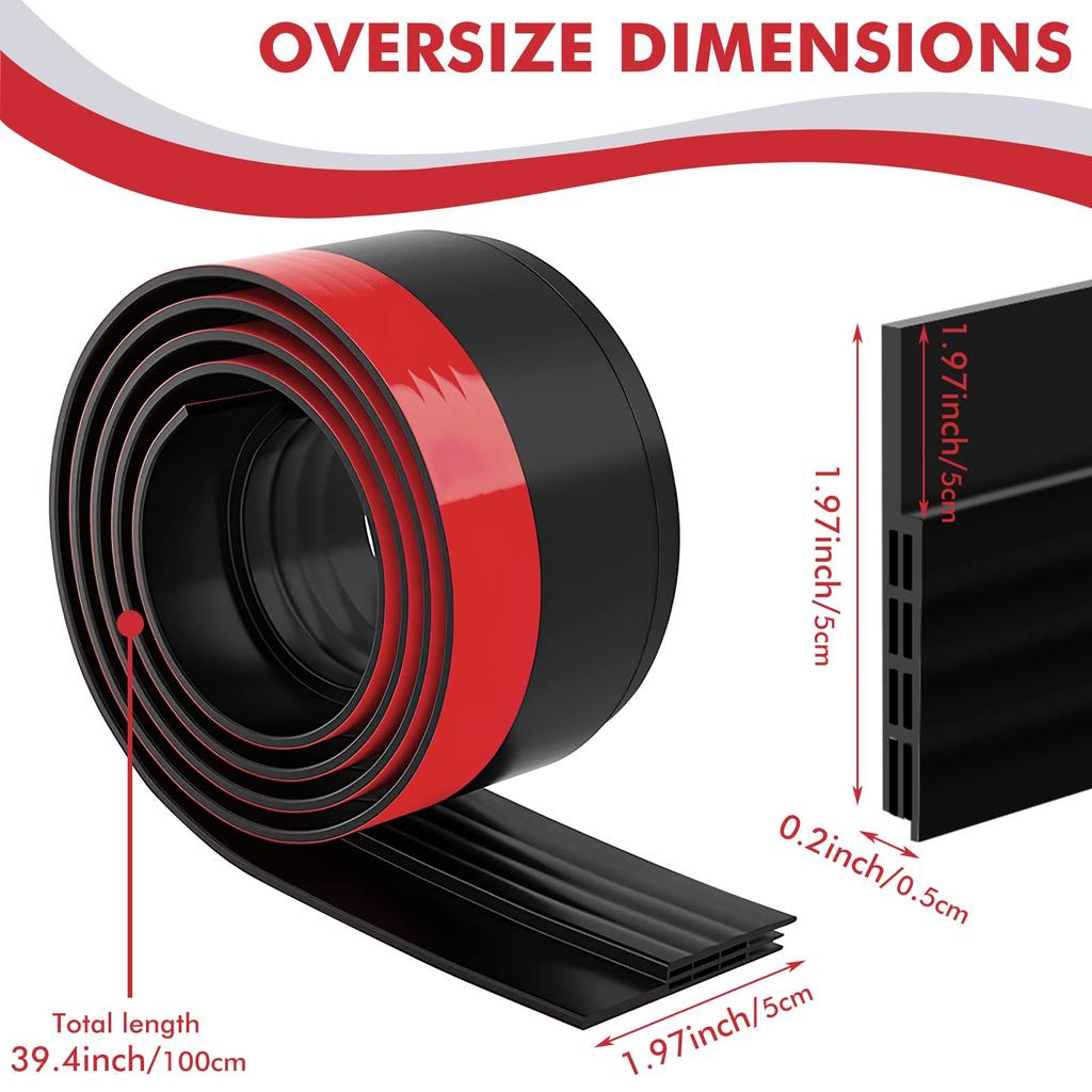 2 szt. Ogranicznik przeciągów do drzwi Środek do czyszczenia drzwi zewnętrznych i wewnętrznych Uszczelka dolna drzwi Izolacja przeciwpyłowa i akustyczna Izolator chroniący przed przeciągami