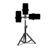Dual-angle Mobile Phone Tripod with Fill Light for Live Streaming and Recording