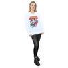 DC Comics Womens/Ladies Super Powers Neon Floral Sweatshirt