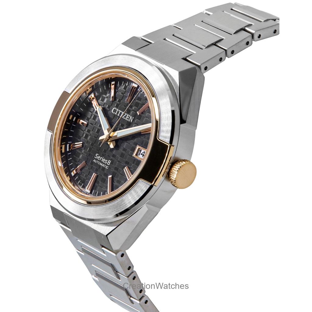 Citizen Series 8 870 Stainless Steel Grey Dial Automatic NA1034-51H 100M Men's Watch