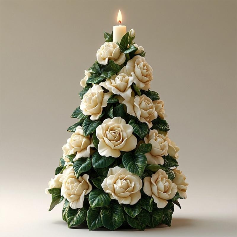 Christmas Tree Silicones Mould Ornament Molds Scented Candle Molds Casting Mould Epoxy Resin Molds Craft Supplies