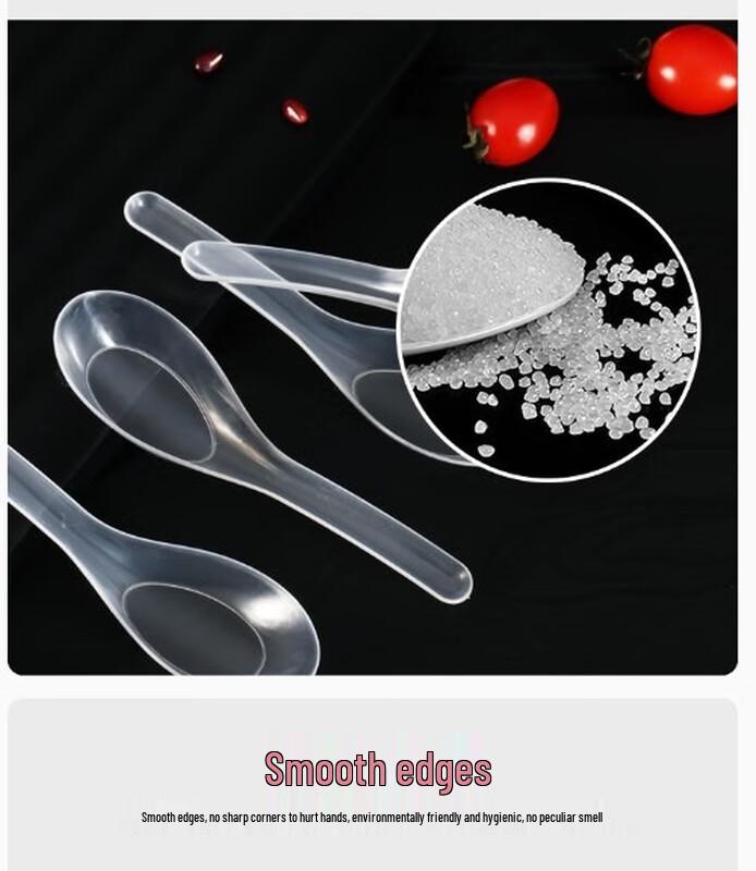 Fangcaodi Disposable Soup Spoons