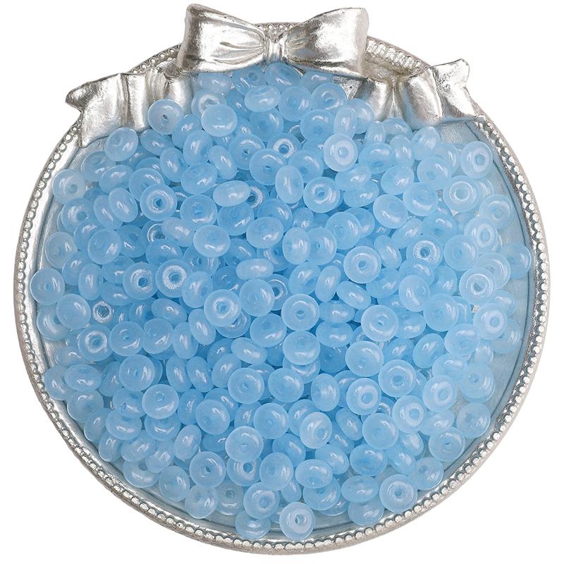 50Pcs Crystal Czech Glass Beads Abacus Seed Beads for Earring Bracelet DIY Jewelry Craft Accessoreis Making
