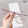 TikTok Korean Style Polygonal Anti-Blue Light Glasses for Myopia
