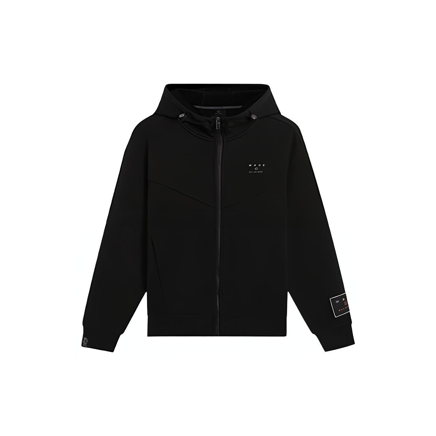Li-Ning Wade Plus Velvet Winter Comfortable Jacket Black Men s AWDSC45-1 S