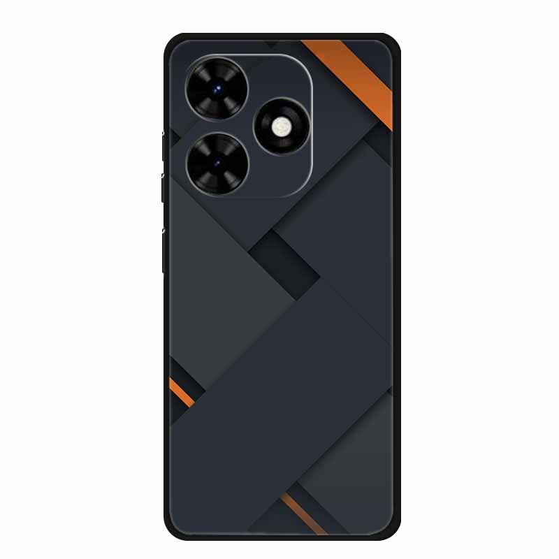 For Tecno Spark Go 2024 Case Luxury TPU Silicone Soft Back Cover Phone Cases for Tecno SparkGo 2024 BG6 Shockproof Flower Fundas