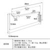 Yamazaki Curtain Rail Upper Hanger Hook White of Tower Temporary Hanging Clothes Drying Hook Indoor Clothes Drying Window Frame 10583 x 2 (Yamazaki