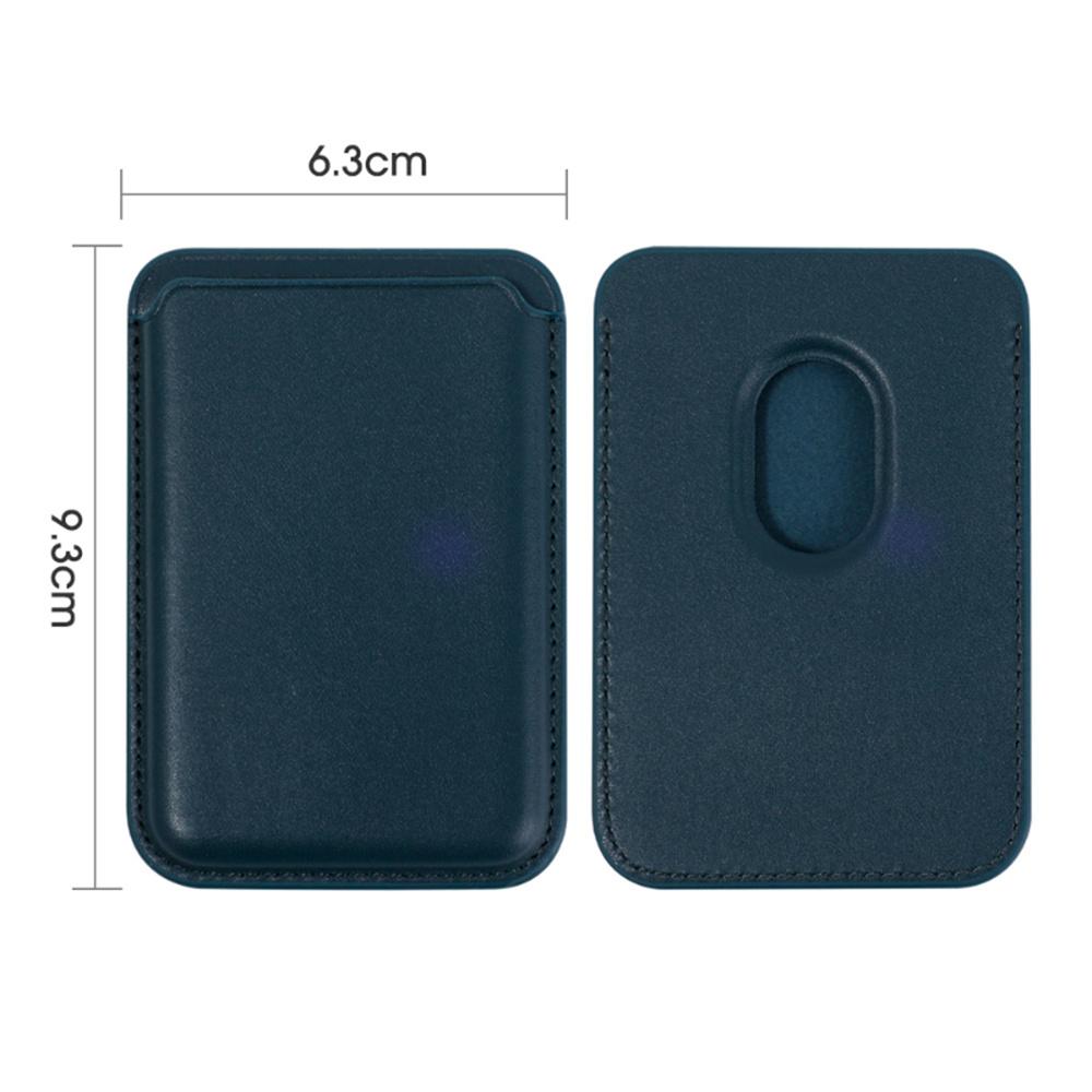 Magnetic Leather Wallet Case Magsafe Wallet Leather Card Holder for 16 Pro Max 15 14 13 12Mini Safe Back Cover Phone Accessories