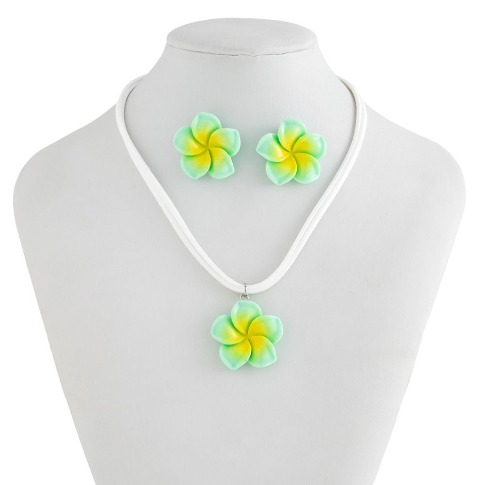 Bohemia Earrings Necklaces Jewelry Set Beach Necklaces Bohemia Style Jewelry Gift