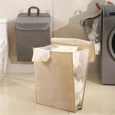 Cesto de Roupa Dobrável Cesto de Lavanderia com Tampa Grande Capacidade Design Dobrável Cesto de Roupa Suja Organizador de Banheiro