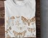 Mushroom Tshirt, Mushroomcore Shirt, Grunge Clothing, Cottagecore Shirt, Moths Tshirt, Fungi T-shirt, Goblincore Shirt, Indie Colthing