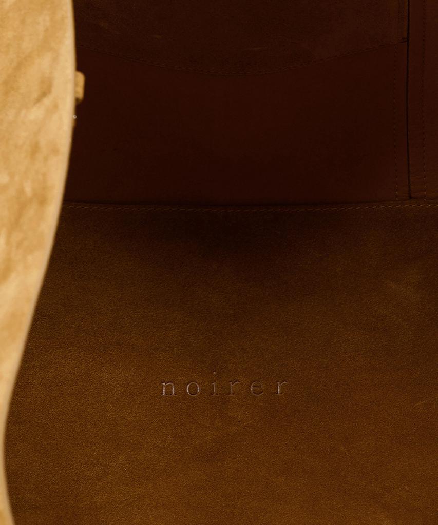 Noirer Suede Shopper Bag (Camel)