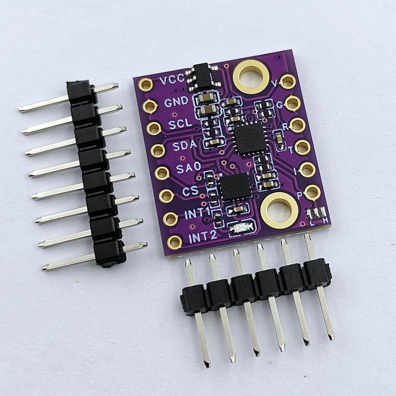 1 Set DIY-Zubehör 601N1 6-Achsen ICM-42688 ICM-45686 BMI323 Beschleunigung Gyroskop Sensor Modul