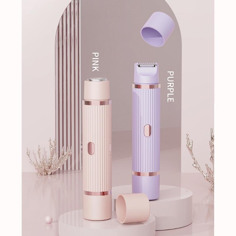 Electric Shaver Cutter for Women Bikinis Trimmer USB Rechargeable Hair Removal for Women Pubic Hair Trimmer Tool