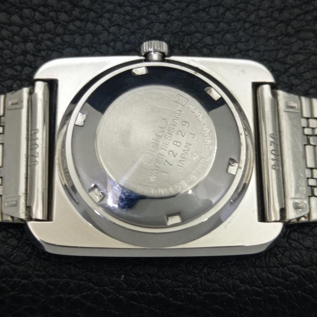 SEIKO HI-BEAT AUTOMATIC JAPAN BOY VINTAGE ORIGINAL DIAL SLIM WATCH a704280-1