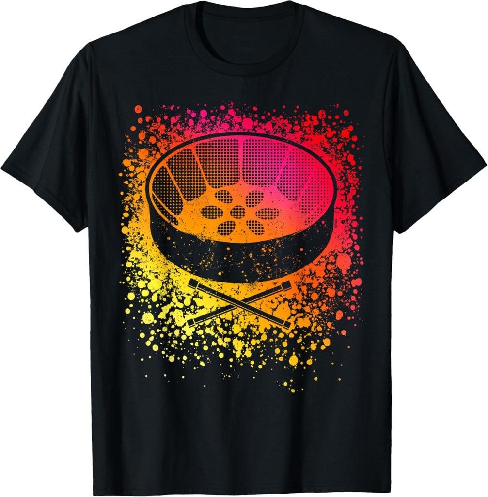 Fantastischer Art Pannist in Steel Band Ein Cooles Steel Pan T-Shirt