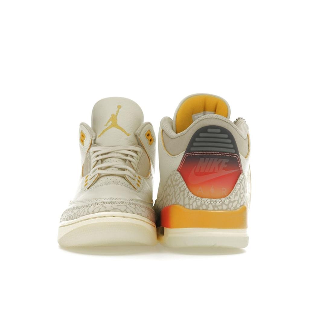 J. Balvin x Air Jordan 3 Retro Medellín Sunset Unisex Sneaker Creme Mehrfarbig FN0344-901