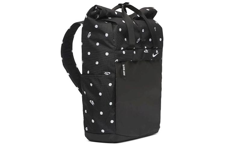Nike Polyester Handbag Backpack Regular Unisex Black BA6185-010