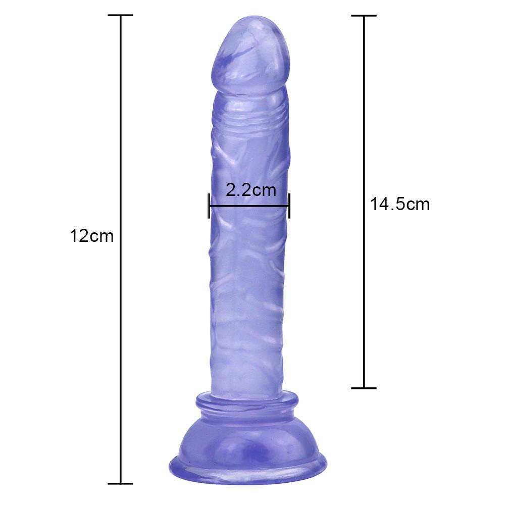 Dildo TPE pentru femeie, masturbator cu ventoză, masaj, vagin, jucărie sexuală pentru adulți