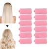 12pcs Pink Soft Hair Curler Soft Hair Roller Set Styling Tool Foam Hair Roller  Home Salon