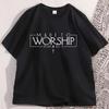 Made To Worship T Shirt Christian Tshirt Faith Based Tee Casual Round Neck Short Sleeve Tshirt Cotton Comfortable Male Tees
