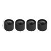 4pcs Metal Volume Tone Control Knob Dome Knob Set with Inner Hexagon Spanner for Electric Guitar Bass