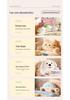 Cartoon Bedside Soft Upholstered Backrest Cushion for Children's Tatami or Girls' Bedroom, 2026 Anti-Collision Pillow.