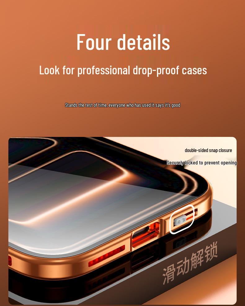 Magneto Double-Sided Anti-Peep Glass Case for iPhone 17 Pro Max