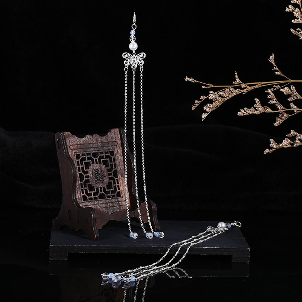 Metal Traditional Chinese Hair Clips's Tassel Classical Tassel Hairpin Tassel With Lobster Clasp