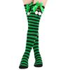 Women's Bowknot Christmas Stocking Pom-pom Socks Over-the-knee Socks