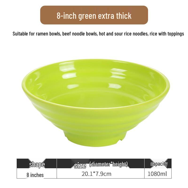 Melamine Imitation Porcelain Noodle Bowl