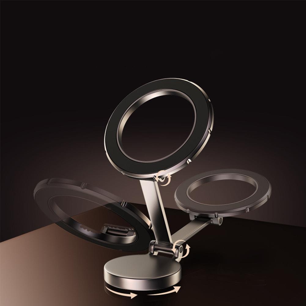 Universal Magnetic Car Phone Holder Mount Foldable Strong Phone Mount For Car For IPhone 15 14 13 Pro Max Samsung Huawei Ho N1B0