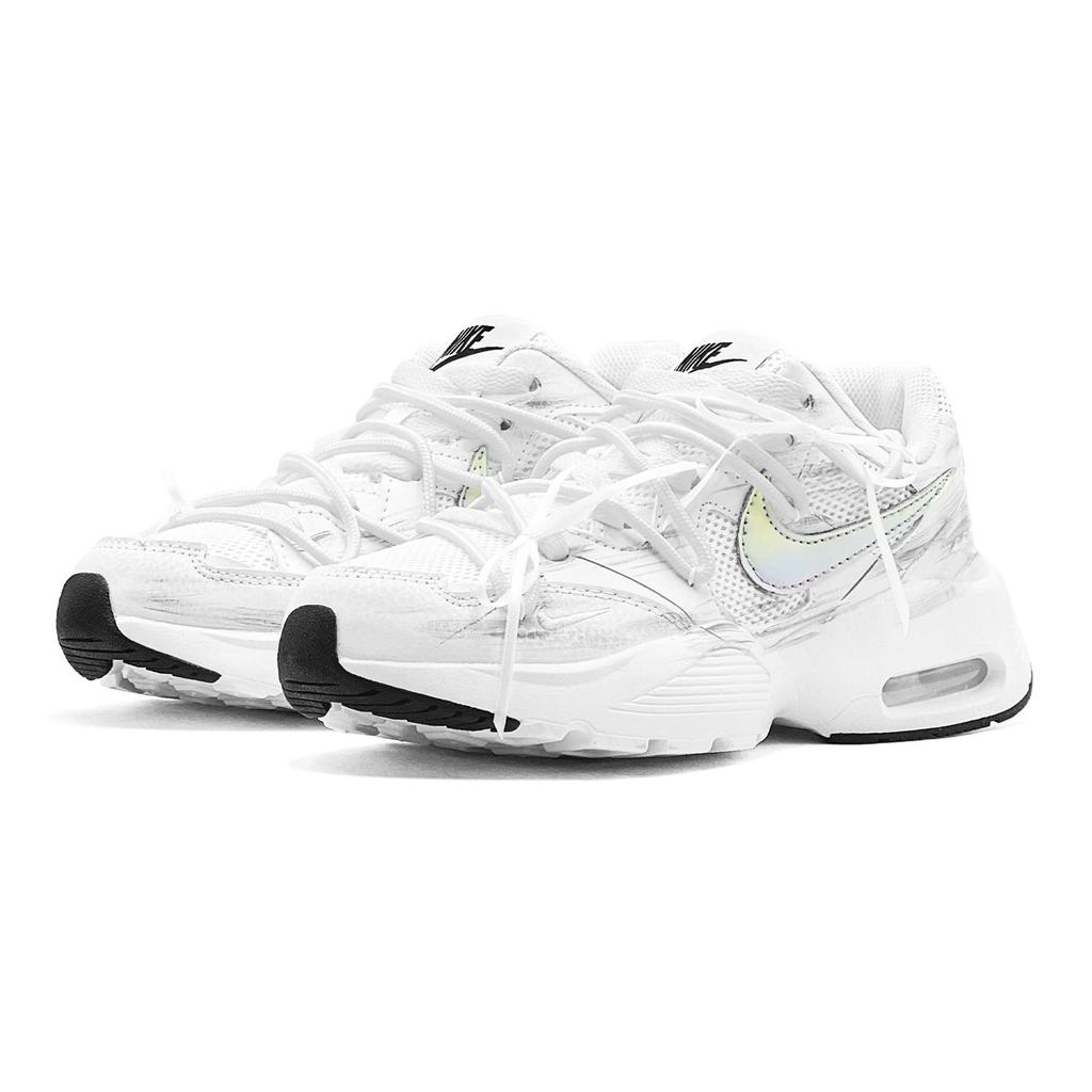 Nike Air Max Fusion Abrasion Resistant, Breathable, Lightweight Low top Running Shoes Women's Silver White CJ1671-100(TeamS2-S-BOX)
