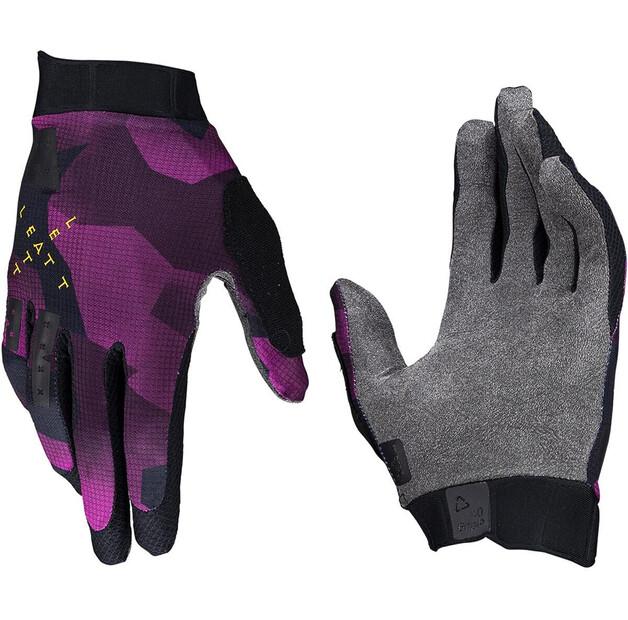 Велоперчатки Leatt MTB gripr (фиолетовый) One Size