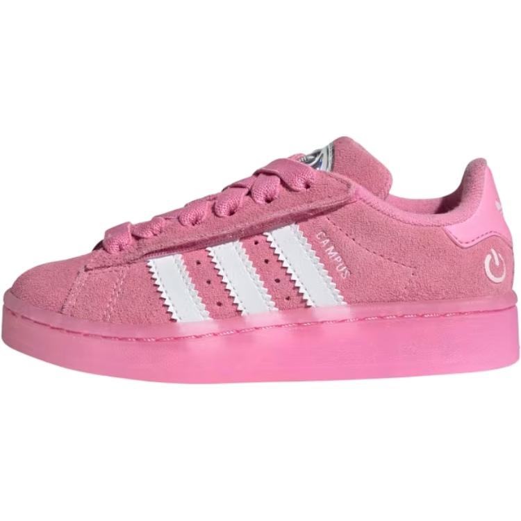 Adidas Originals CAMPUS 00s Low top Kids' Skateboarding Shoes Pink Children Aged 3 7 Years Old JS1280